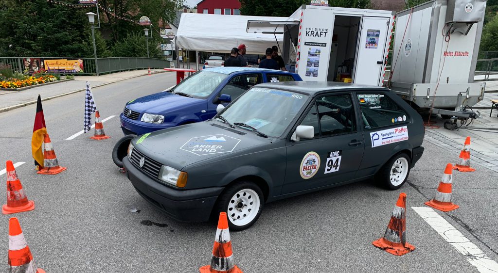 Stand des AMC Regen, beim Insel- und Altstadtfest