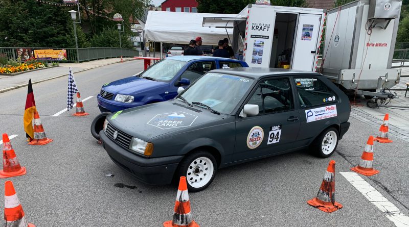 Stand des AMC Regen, beim Insel- und Altstadtfest