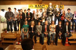 Siegerehrung ADAC-Städte-Slalom-Pokal-2010 - 40 Jahre AMC Regen e.V. im ADAC